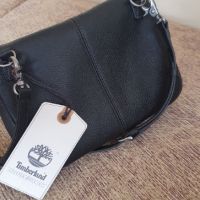 Дамска черна чанта, нова, кожа, Timberland, снимка 3 - Чанти - 45448434