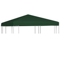 vidaXL Покрив за шатра, 310 г/м², 3x3 м, зелен(SKU:44779, снимка 1 - Градински мебели, декорация  - 45529184