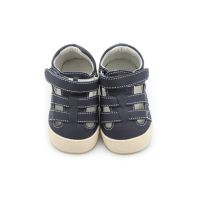 №19-24, Бебешки полу сандали за прохождане от Естествена кожа BUBBLE KIDS, снимка 4 - Бебешки обувки - 45466125