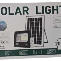 Комплект соларна лампа с дистанционно и соларен панел, снимка 3 - Соларни лампи - 45572680