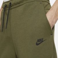 Мъжко долнище Nike Tech Fleece Rough Green - размер S, снимка 2 - Спортни дрехи, екипи - 45880545