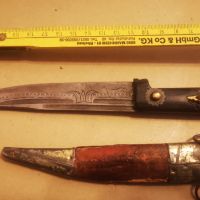 Стар турски нож,кама., снимка 8 - Антикварни и старинни предмети - 45779032