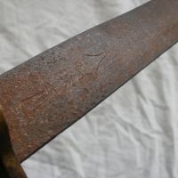 Самурайски меч стар и с надпис сабя, снимка 4 - Ножове - 45325665