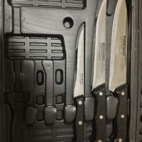 Комплект ножове и вилици , снимка 2 - Прибори за хранене, готвене и сервиране - 45134897