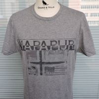Napapijri Roundneck  T-Shirt - мъжка тениска  размер L , снимка 1 - Тениски - 45269768