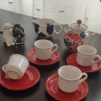 Чаши за кафе, бяла керамика, снимка 1 - Сервизи - 45232692