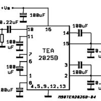 TEA2025 маломощен стерео усилвател 2x0.1-2.3W , снимка 3 - Друга електроника - 43403843