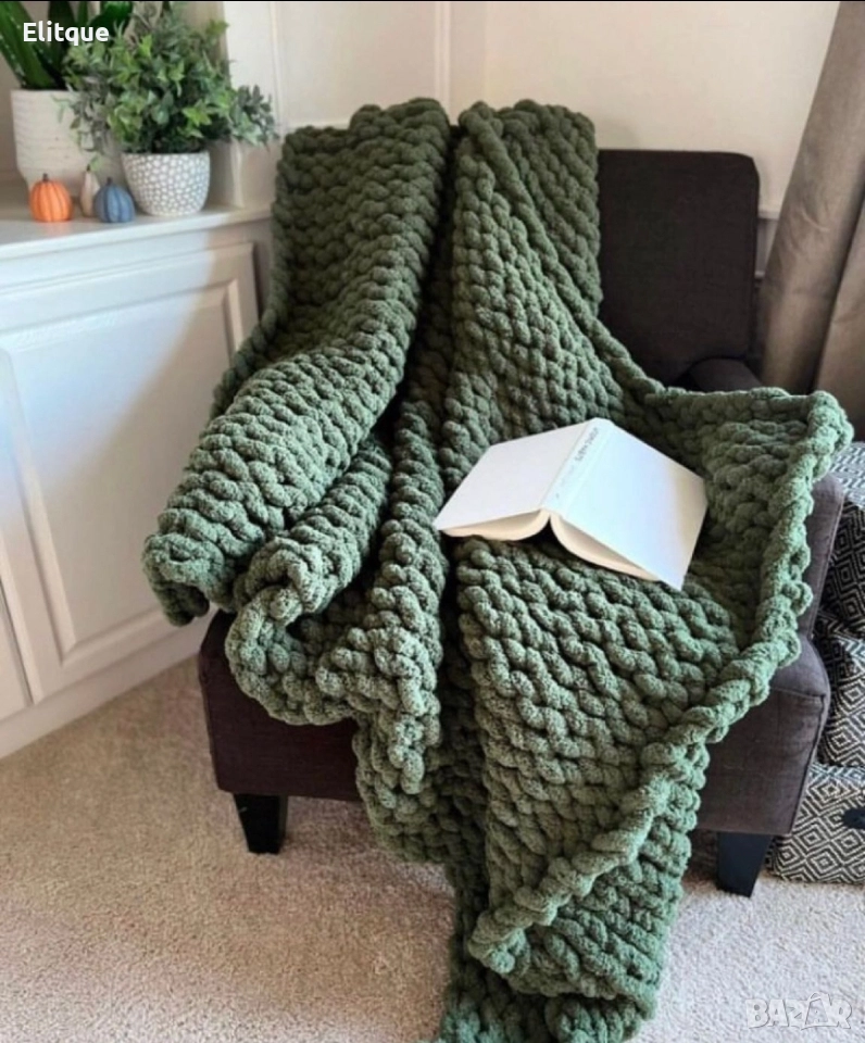 плетени одеала , снимка 1