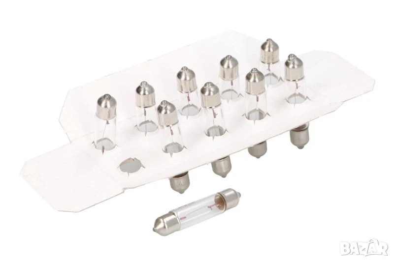 Автомобилна Крушка PHILIPS 12V 3W SV6 T6,2x27 №12818CP, снимка 1