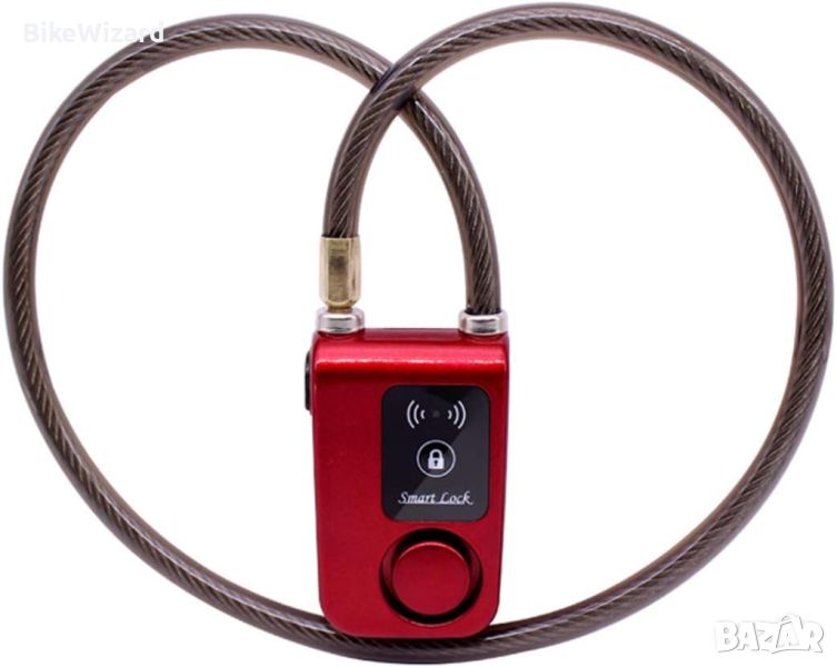 Bluetooth Smart Lock велосипед/мотоциклет/порта с аларма НОВО, снимка 1