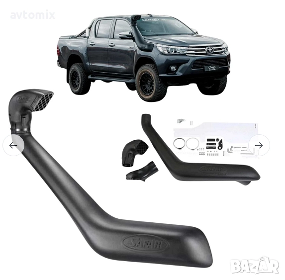 Шнорхел за Toyota Hilux Wide Body 2.8L дизел, монтаж- дясна страна, снимка 1