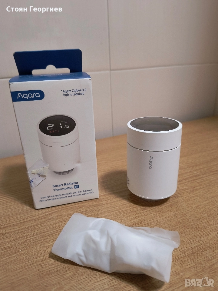 Чисто нов Термостат Aqara, smart, ZigBee 3.0, снимка 1