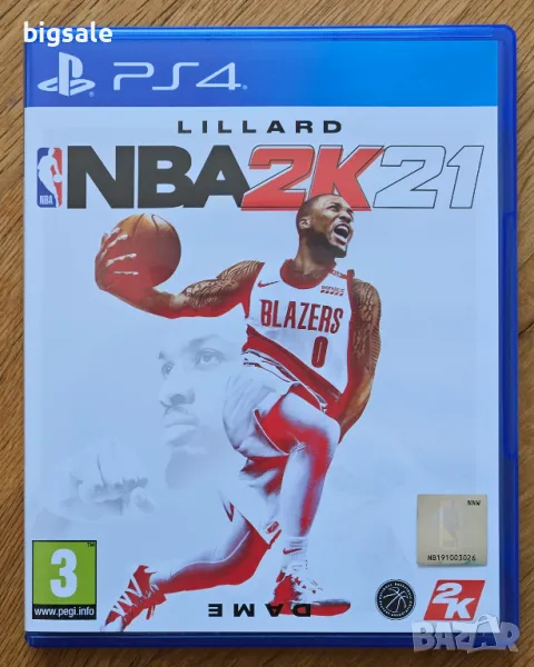 NBA 2K21 PS4 Playstation 4 НБА 21 2021 Плейстейшън PS 5 баскетбол PS5, снимка 1