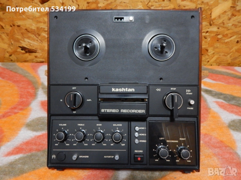 МАГНЕТОФОН  КАЩАН, снимка 1