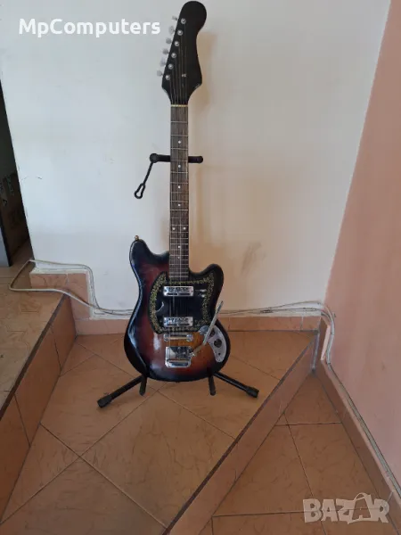 Продавам електрическа китара Teisco Kingston  sunburst MIJ, снимка 1