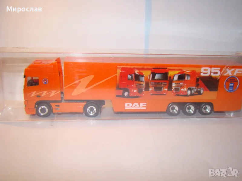 HERPA H0 1/87 DAF 95 XF TIR ТИР КАМИОН МОДЕЛ КОЛИЧКА, снимка 1