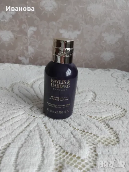 Baylis & Harding Wild Fig & Pomegranate 100мл - крем душ - Подарявам към закупен артикул, снимка 1