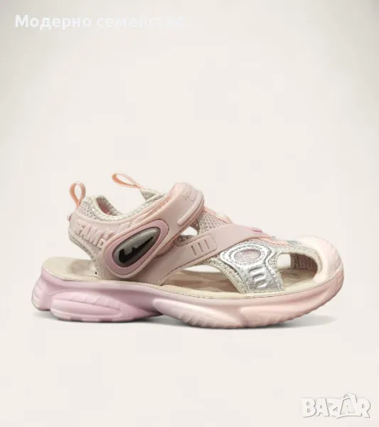 Детски сандали в розово, снимка 1