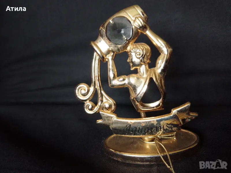 статуетка зодия водолей 9/7 см, снимка 1