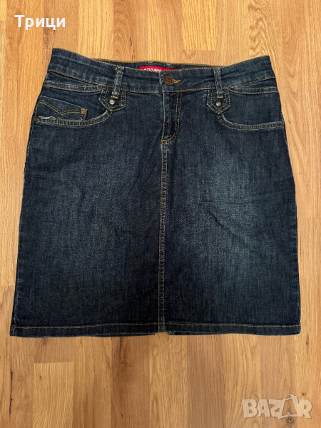 Дънкова пола Crown Jeans, снимка 1