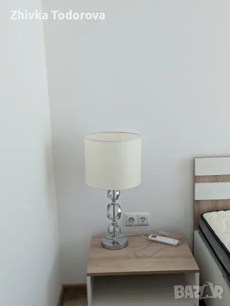 2 нови лампи за нощно шкафче + полилей , снимка 1