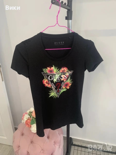 Оригинална тениска Guess, размер М, подходяща и за S, снимка 1