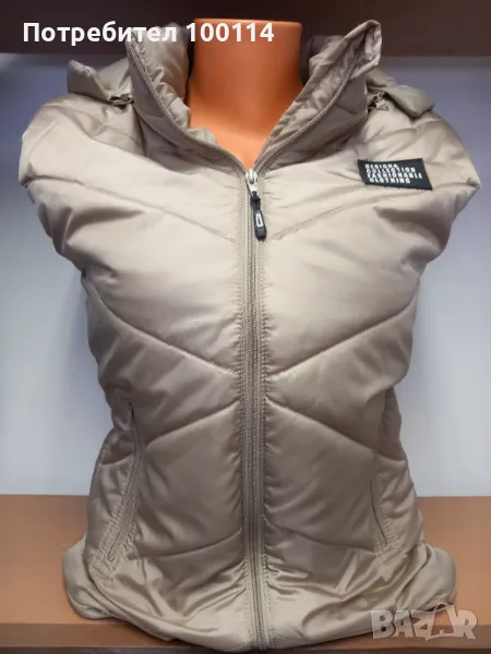 Бежов шушлеков елек нов, снимка 1