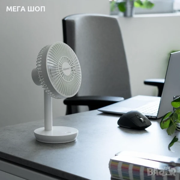 Вентилатор 6,3''Diplomat DFX-363USB, настолен, USB, снимка 1