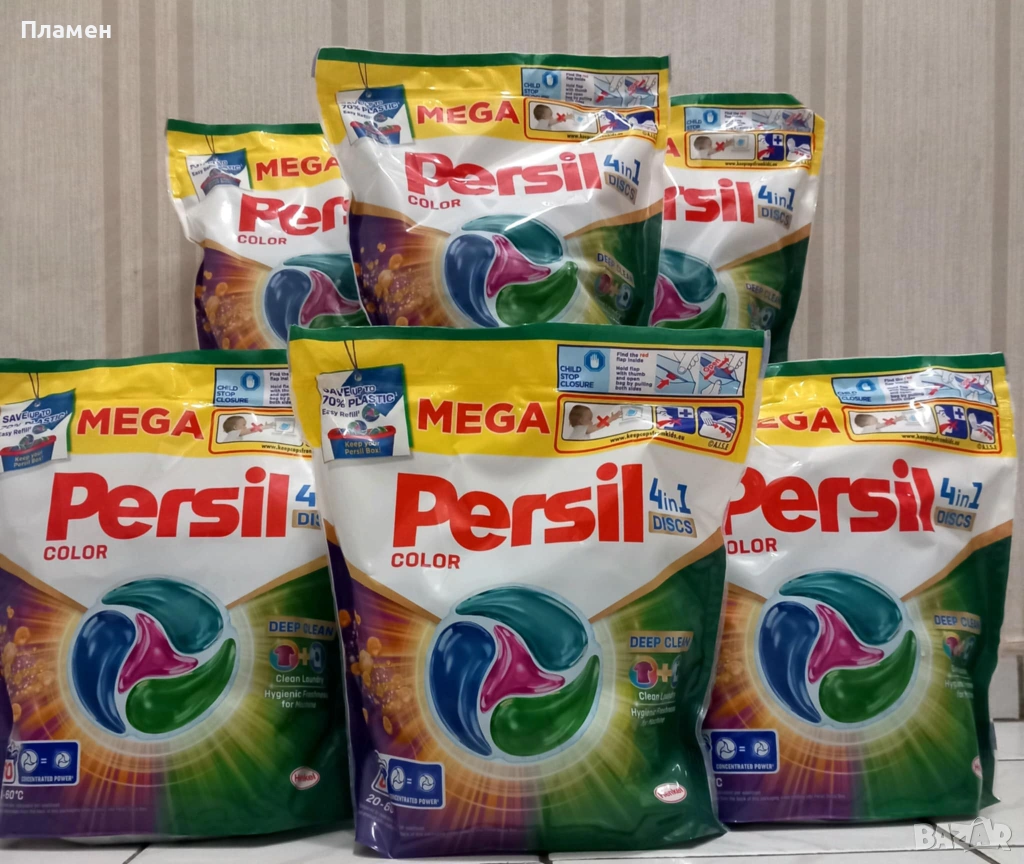 Капсули за пране Persil 4in1 Deep Clean, 60 пранета, снимка 1
