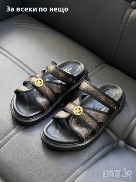 Louis Vuitton Дамски Чехли Луис Витон Код E555, снимка 1