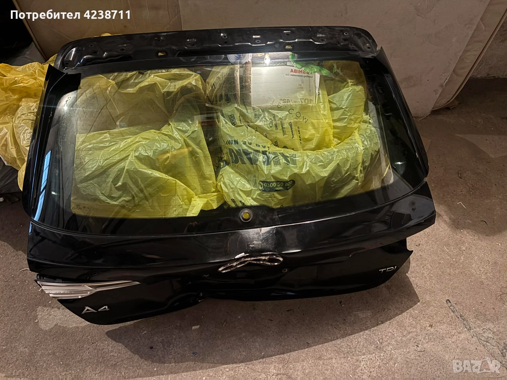 Ауди А4 В9 комби задно стъкло, снимка 1