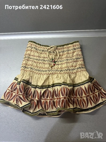 ZARA XS пола панталон лимитирана колекция, снимка 1