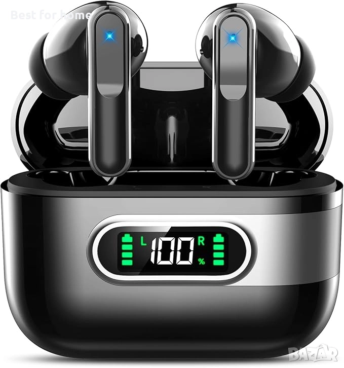 Hendari Bluetooth 5.3 слушалки, безжични слушалки за уши, снимка 1