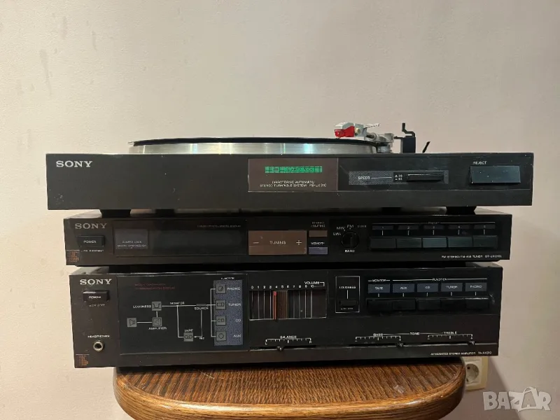Sony TA X-310,  усилвател, грамофон, тунер, колони, снимка 1