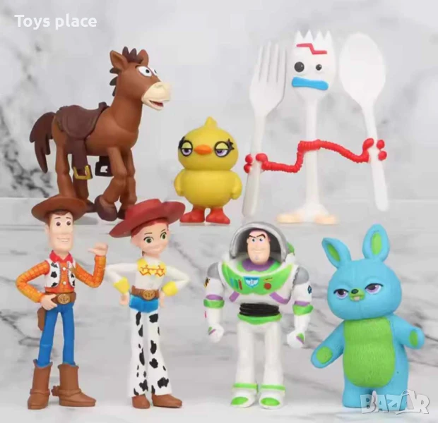Лот фигурки за торта Toy story Buzz Lightyear, снимка 1