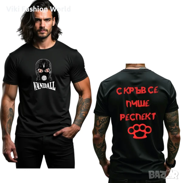 Вандал - мъжки тениски фитнес тениска Vandall, снимка 1