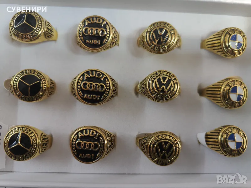 Пръстени с емблема на автомобилна марка , снимка 1