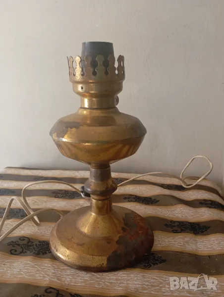 Стара настолна лампа, снимка 1