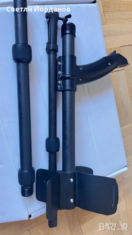 Стик за XP Deus, карбонов, употребяван, снимка 1