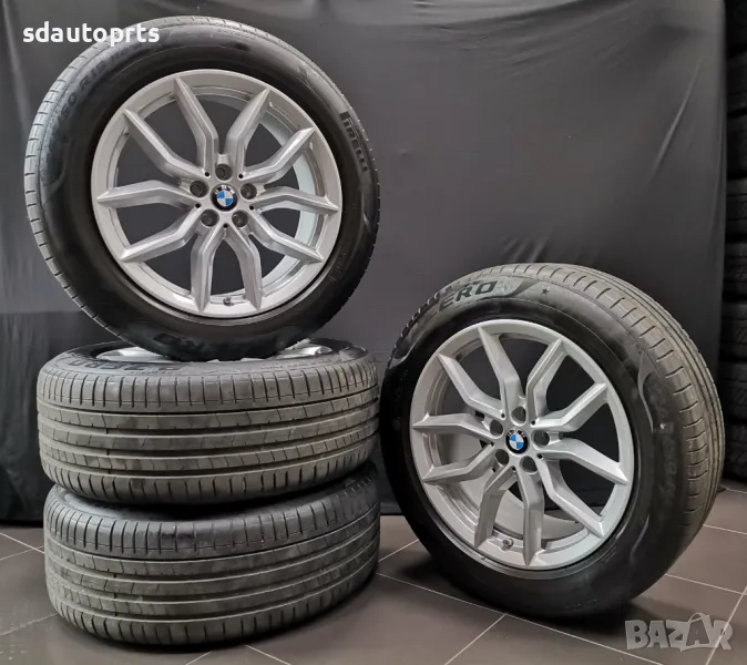 19” Летен К-т BMW Джанти Style 734 Гуми Pirelli Датчици БМВ X5 G05 X6 G06, снимка 1