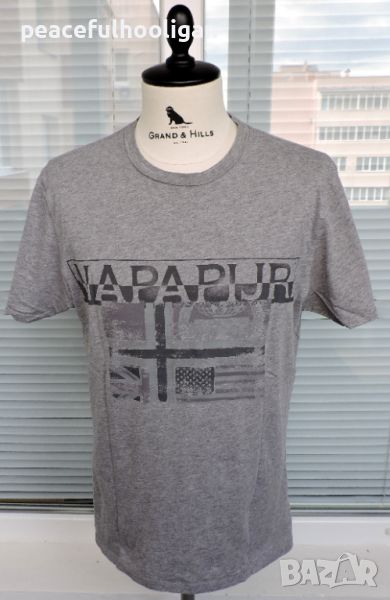 Napapijri Roundneck  T-Shirt - мъжка тениска  размер L , снимка 1