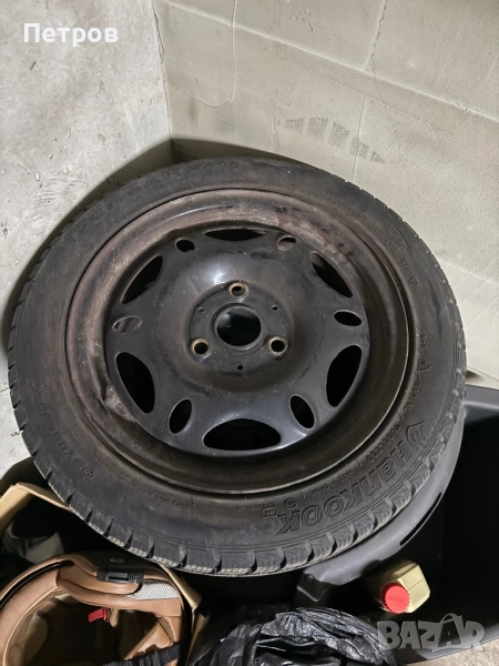 Джанти с гуми за SMART 4 бр. 15-ки, снимка 1