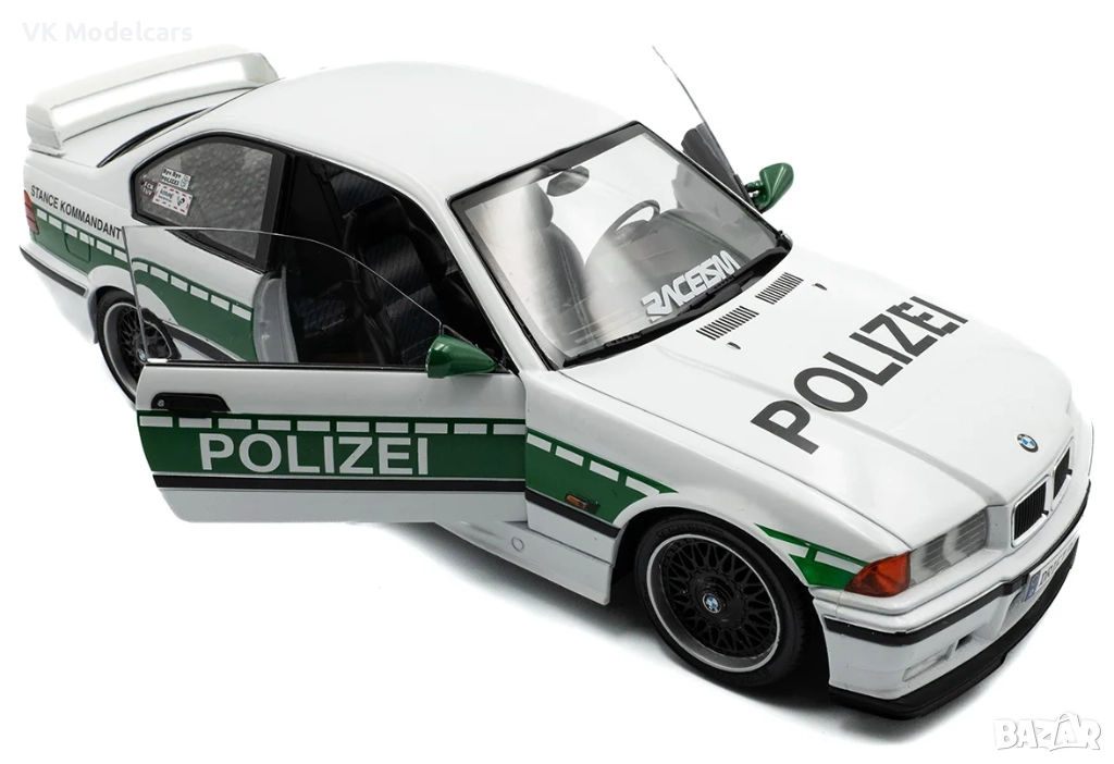 BMW E36 M3 Drift Police 1/18 Solido, снимка 1