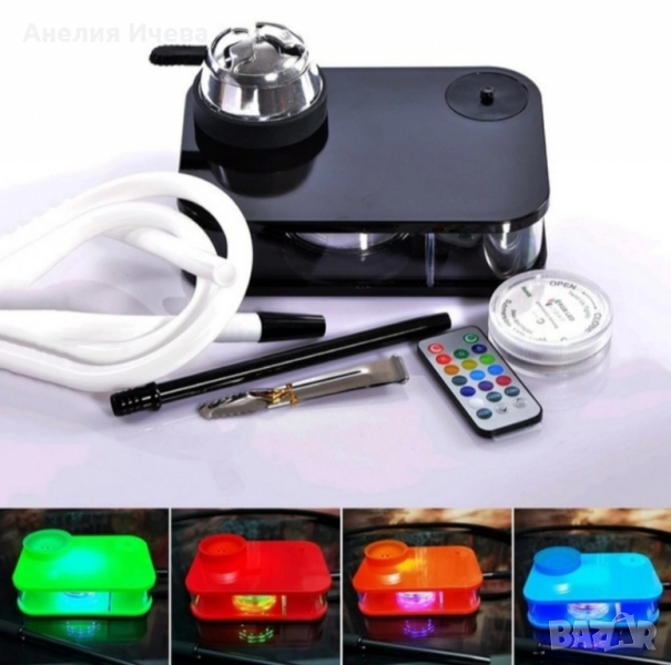 Акрилен уред с дистанционно управление LED кутия, снимка 1