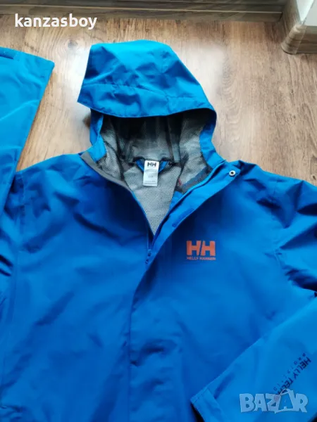 Helly Hansen helly tech protection waterproof - мъжко яке-мембрана L КАТО НОВО, снимка 1