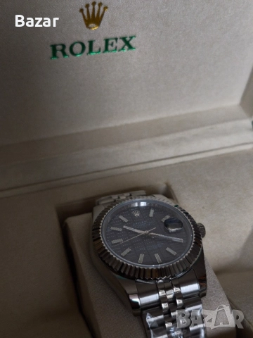 Rolex 41mm Dark blue Пълен Комплект Автоматичен Самонавиващ се механизъм топ изработка със sapphire , снимка 17 - Мъжки - 52466311