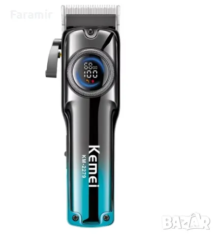 Професионална машинка за подстригване Kemei KM-2279, Черна, снимка 2 - Машинки за подстригване - 49796838