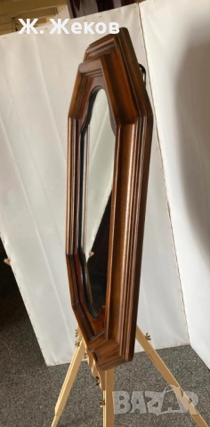 Стенно огледало с масивна рамка, снимка 3 - Огледала - 52921193