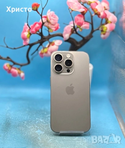 Apple iPhone 15 Pro, 256GB, 5G, Natural Titanium  