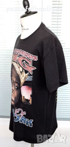 Notorious B.I.G. Shirt King of New York Life After Death Tour 1997 -тениска размер L , снимка 7 - Тениски - 50838050